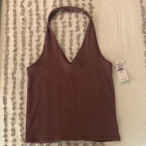 Light Maroon American Eagle Tank